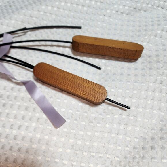 Vintage Mid Century Modern Cattail Wall Art | Wood & Metal  VINTAGE MCM CATTAILS. WOOD & METAL WAL ART